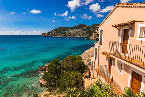 Casa de vacaciones española / villa junto al mar